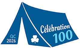 Celebration 100 tent illustration