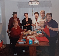 Guild ladies gathered together