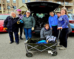 Dorothy Crocker Trefoil Guild at Clean the Capital