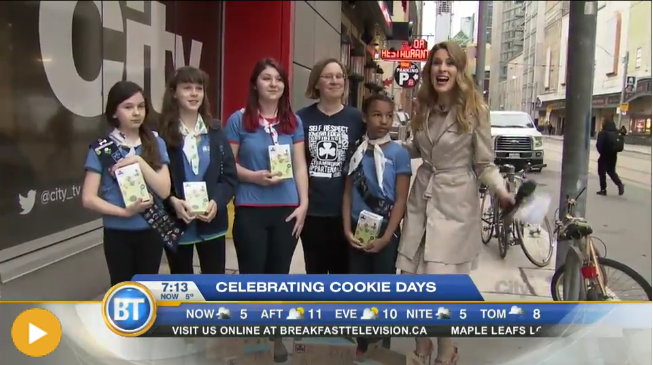 Celebrating 90 years of Girl Guide Cookies!
