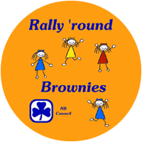 Rally 'round for Brownies Badge